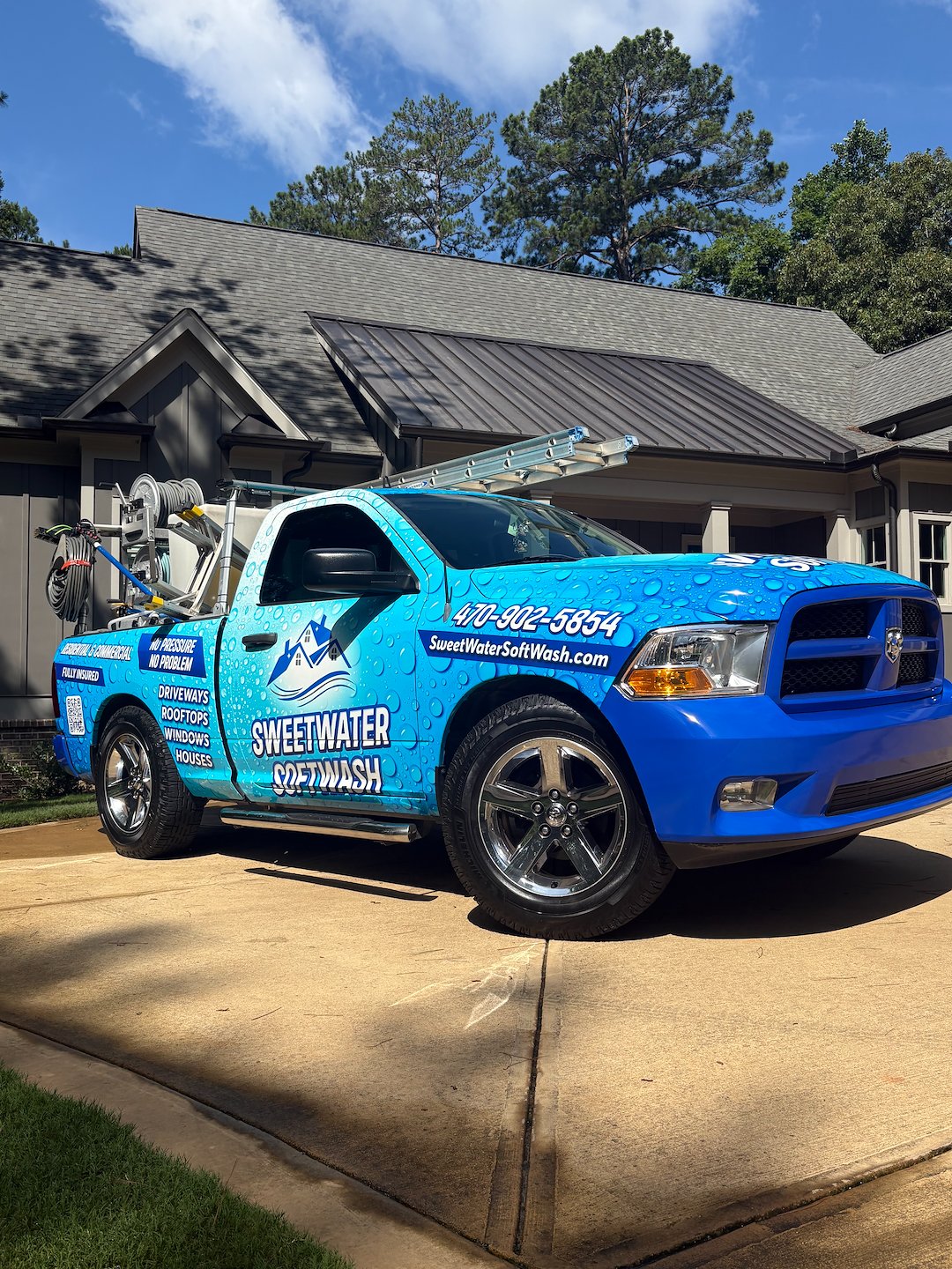 Window cleaning in Greensboro Ga Image